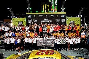 Eye in the Sky: TJ Majors celebrates first NASCAR Cup title