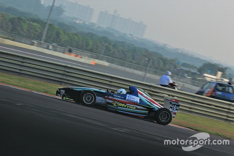 Buddh JK Tyre: Tharani champion; Chatterjee wiped out in crash
