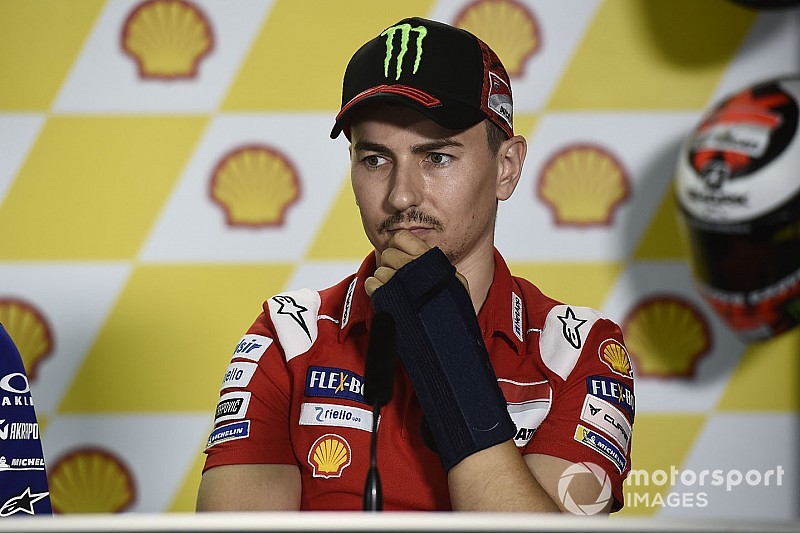 Lorenzo: "Sólo pienso en Ducati, cuando acabe pensaré en mi próxima etapa"