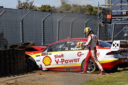 McLaughlin will 'kick himself up the arse' after practice crash