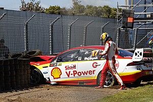 McLaughlin will 'kick himself up the arse' after practice crash