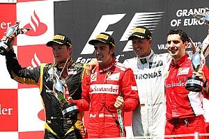 Amikor Fernando Alonso a 11. helyről nyert hazai pályán