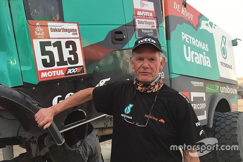 El 'boss' del De Rooy Iveco, un fan de de Ferrari, la F1 y Raikkonen