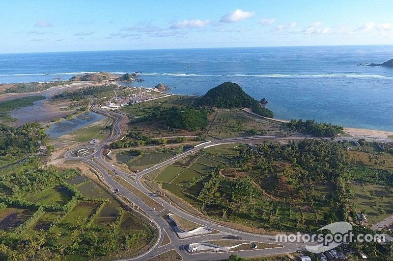 La zone sur laquelle devrait se situer le futur circuit de Lombok, en Indonésie