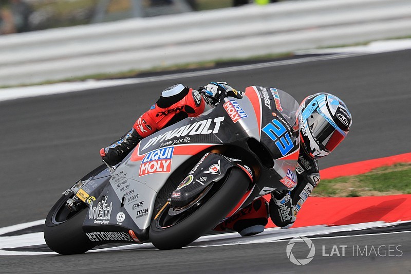 Moto2 Silverstone: Schrötter topt laatste vrije training op Silverstone