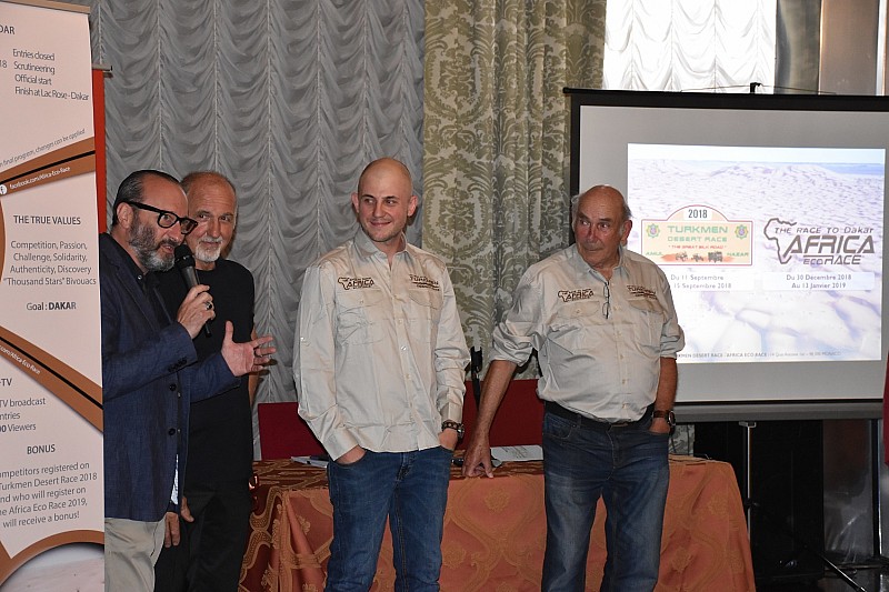 Anthony Schlesser: "L'arrivo di più concorrenti all'Africa Eco Race non ci mette più pressione"