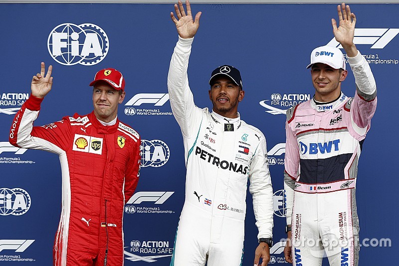 ベルギーGP予選:スパウェザーに翻弄されるもハミルトンがポール獲得