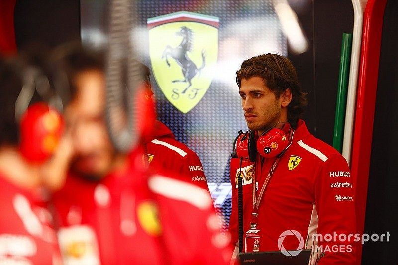 Antonio Giovinazzi, Test Pilotu, Ferrari