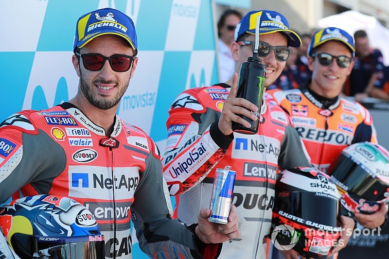 La parrilla de salida del GP de Aragón