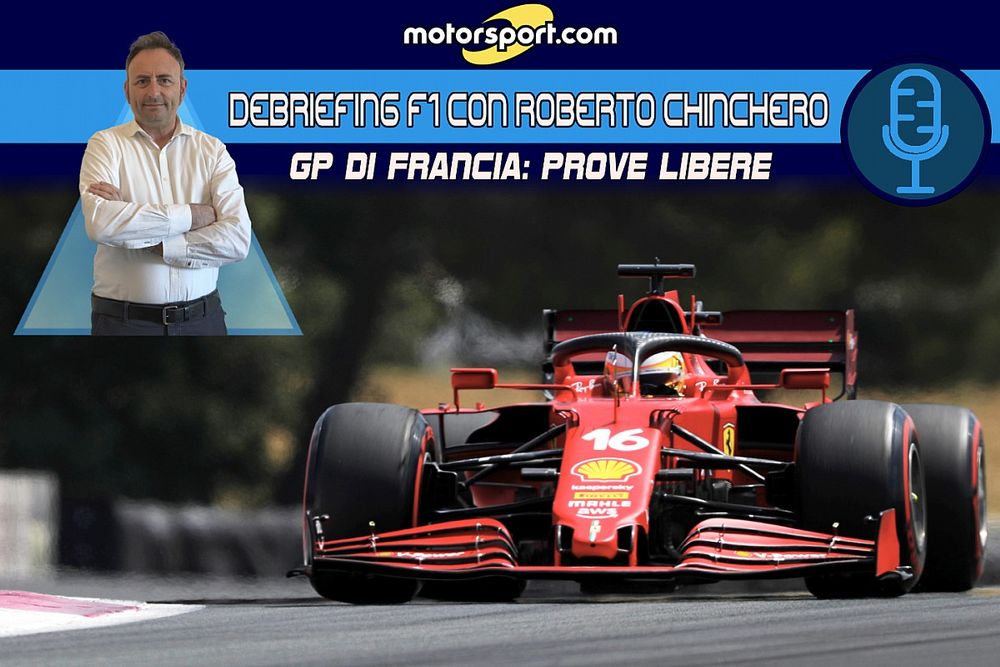 Cover "Debriefing F1 con Roberto Chinchero": Prove Libere GP di Francia