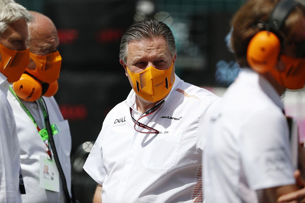 Brown: F1 can't let guard down as UK COVID cases spike