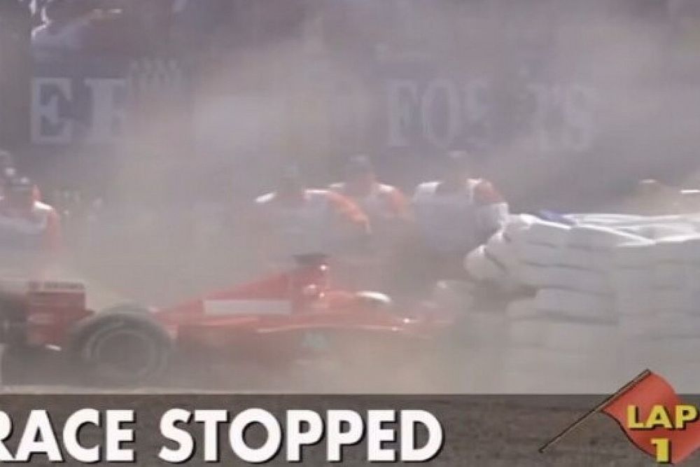 22 éve szenvedett kettős lábtörést Michael Schumacher