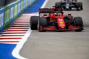 Leclerc vows to learn from losing F1 points in late Sochi rain shower