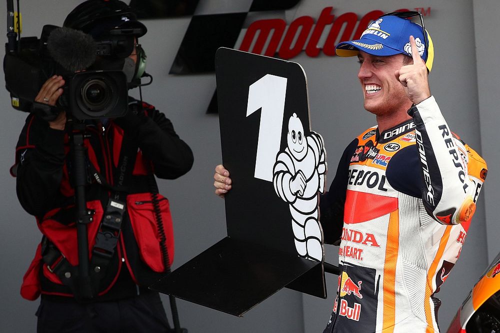 Pol Espargaró consigue su primera pole position con Honda