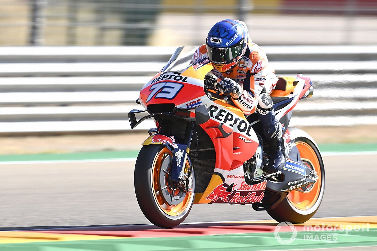MotoGP, Teruel, Libere 1: Alex Marquez guida il dominio Honda
