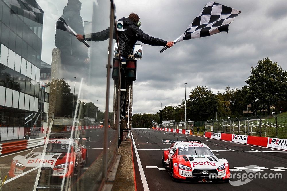 Race winner René Rast, Audi Sport Team Rosberg, Audi RS 5 DTM