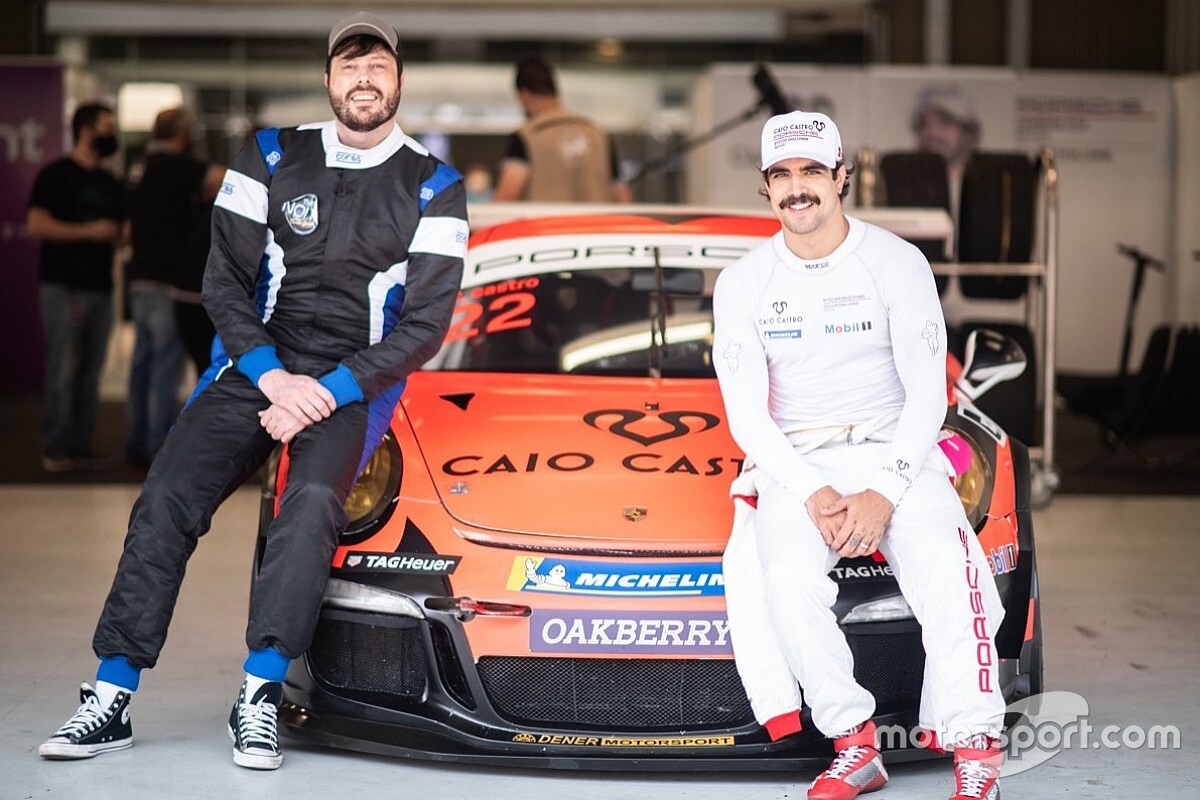 Após ‘carona’ com Caio Castro, Danilo Gentili fala de “experiência para vida” e se diz fã de Piquet e Fittipaldi