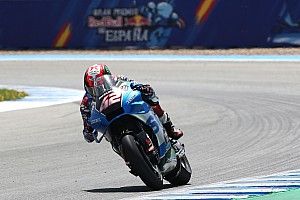 Rins’ Suzuki “was like a cat in water” in tough Jerez MotoGP race