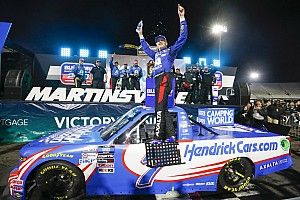 William Byron wins in NASCAR Trucks return at Martinsville