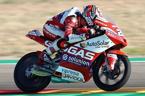 Izan Guevara gana en Aragón y da un golpe de efecto al mundial de Moto3