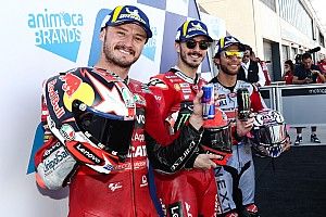 Startopstelling voor de MotoGP Grand Prix van Aragon