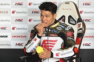 Nakagami sufre heridas laceradas tras su caída en el GP de Aragón