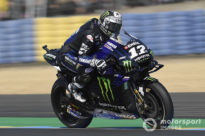 MotoGP Le Mans FT2: Vinales Schnellster vor Marquez, Rossi nur P14