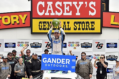 Ross Chastain on verge of Truck playoffs with Iowa win