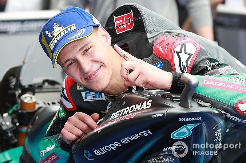 Ganador de la pole Fabio Quartararo, Petronas Yamaha SRT