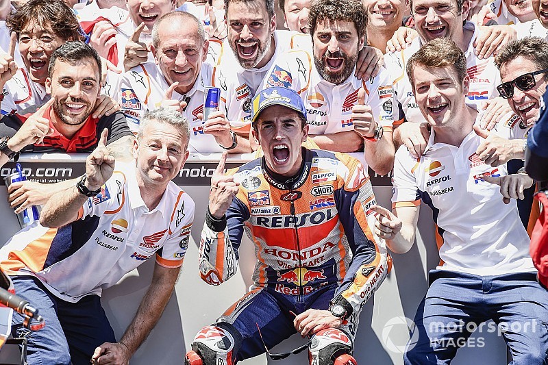 Honda depende más que nunca de la genialidad de Márquez
