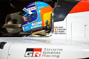 "Moins de pression" et l'objectif "de terminer" pour Alonso au Mans