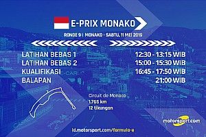 Jadwal Formula E E-Prix Monako