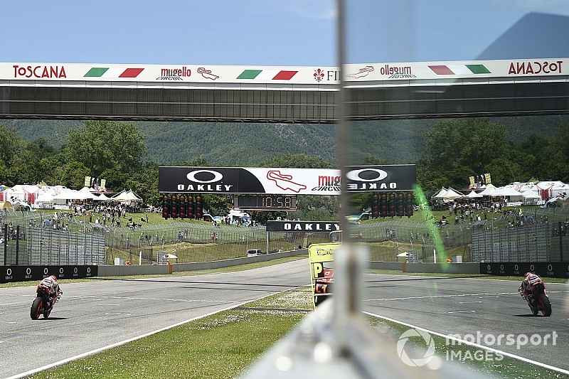 Márquez tampoco da opción en Mugello durante el warm up