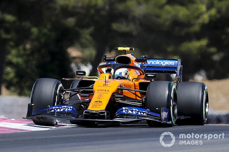 Fransa'da günün pilotu Lando Norris oldu
