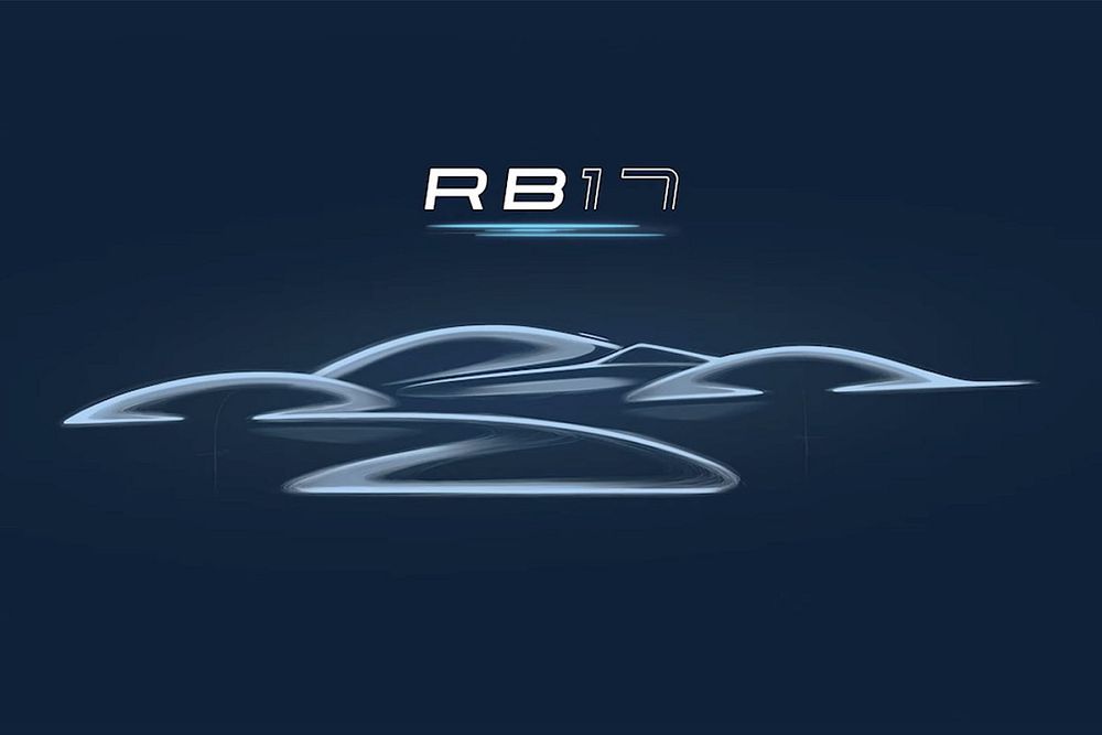 Teaser de l'hypercar Red Bull RB17 