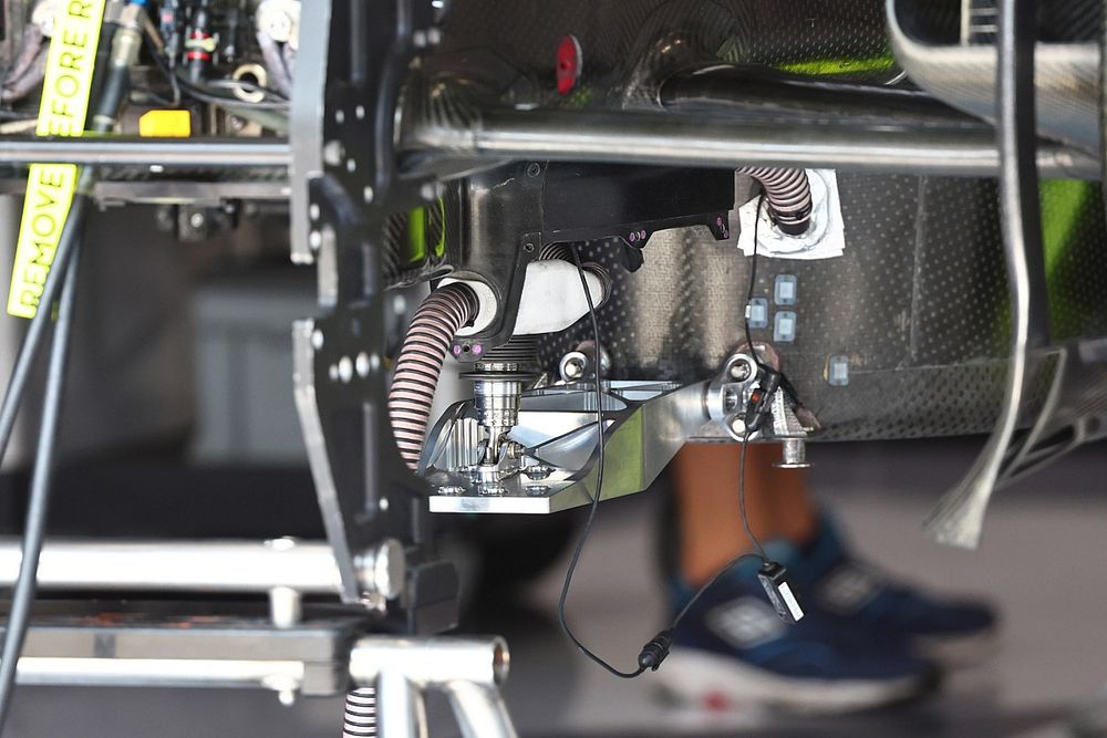 Técnica: Así flexiona el piso influenciado por la carrocería del F1