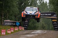 Tanak se mantiene arriba en Finlandia pese al ataque de Rovanpera