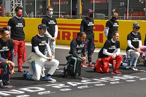 F1 stopt met knielmoment: "We willen actie ondernemen"