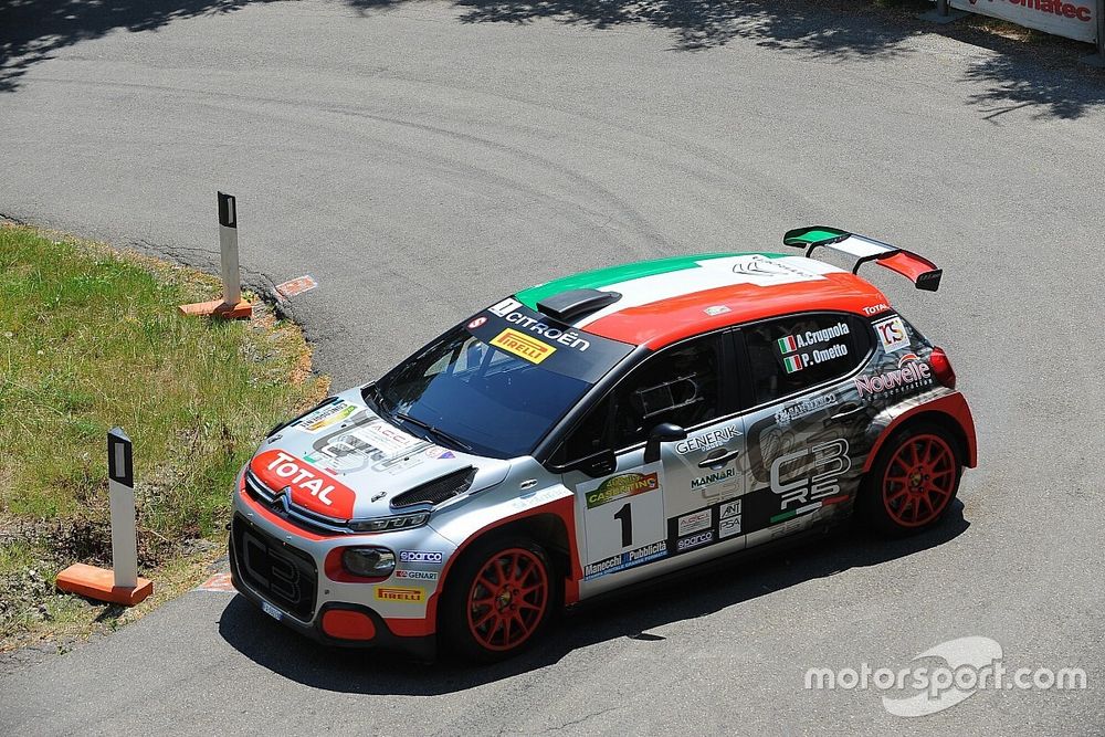 Crugnola vince la 'prima' con la Citroen al Rally del Casentino