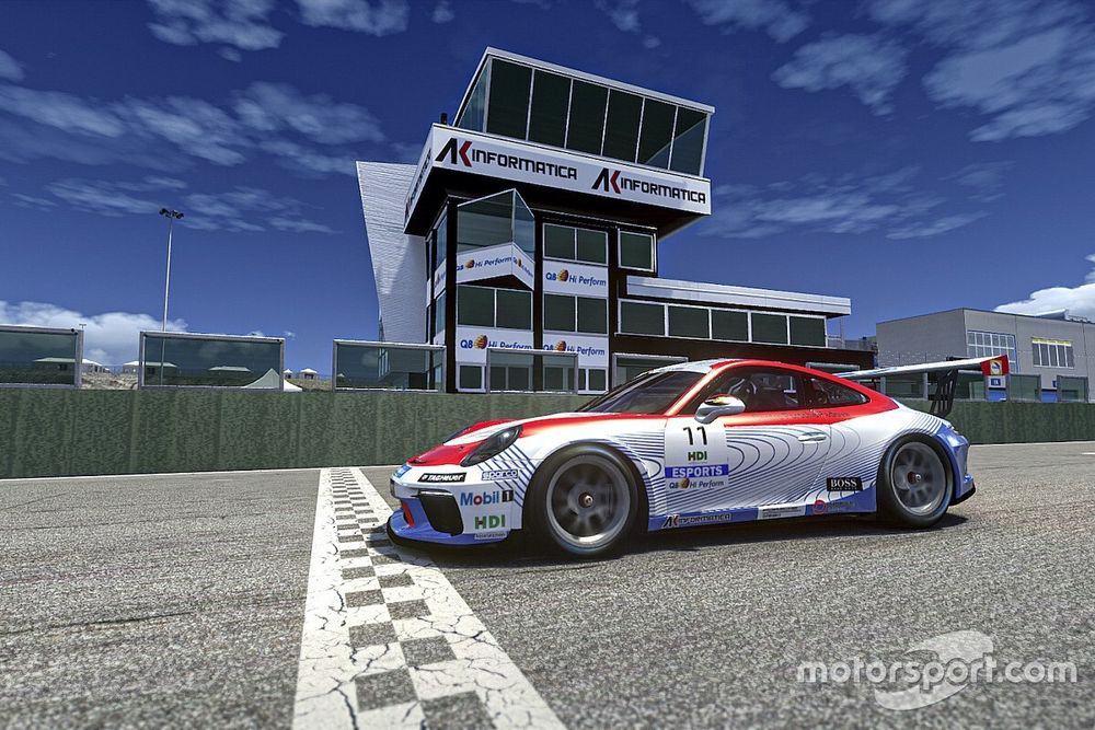 Porsche Esports Carrera Cup Italia: Caglioni super a Vallelunga, lui e De Salvo "signori" del Prologo