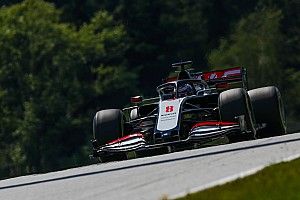 Haas onderzocht voor breken regels parc fermé met auto Grosjean