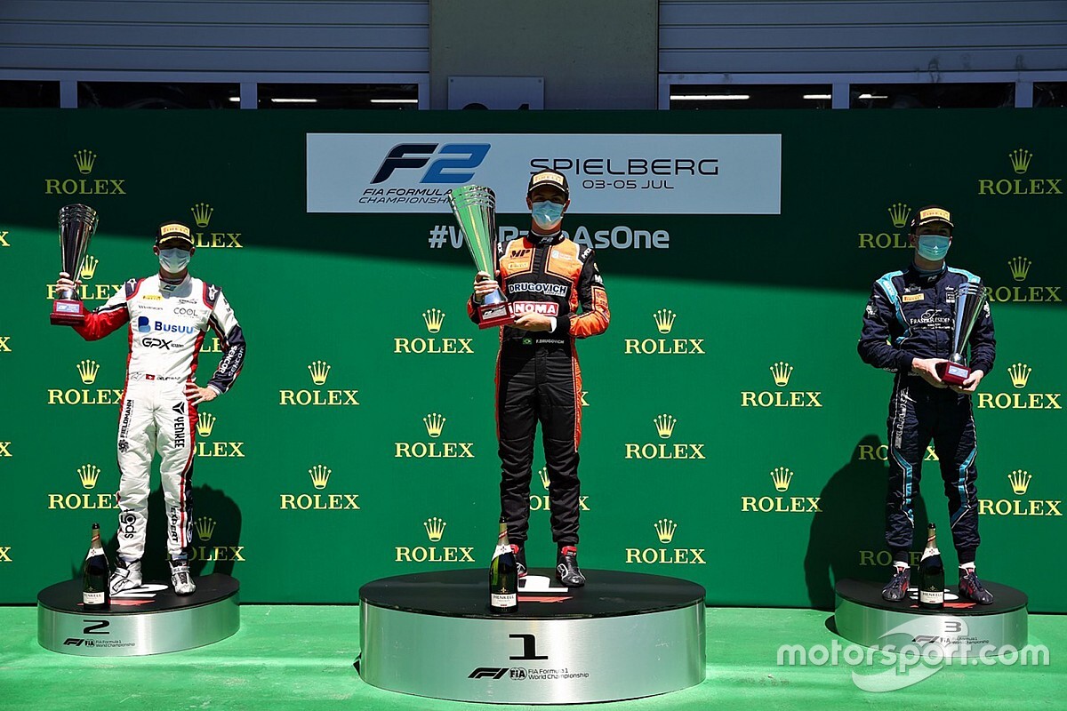 Drugovich se lleva una dominante victoria en F2