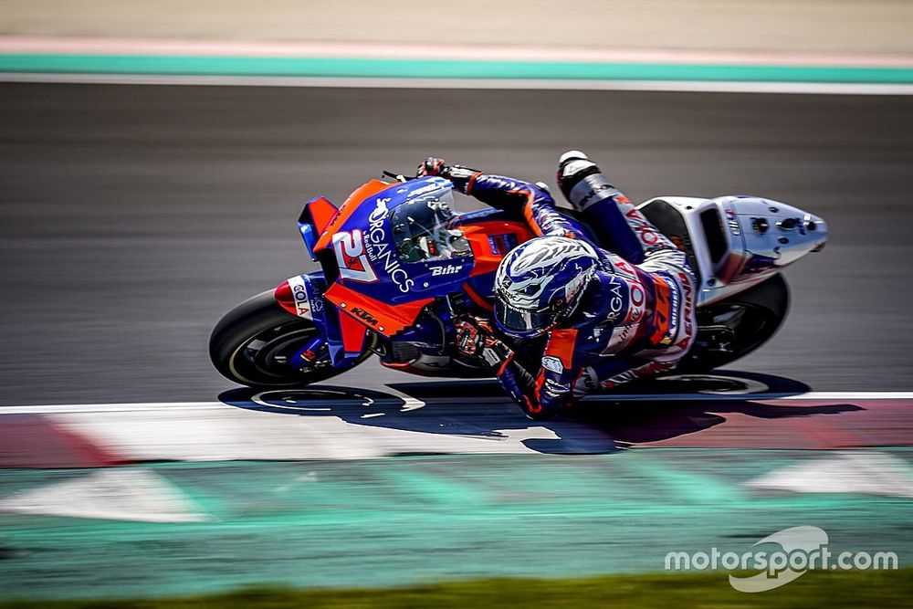 KTM manda en el segundo día de test en Misano