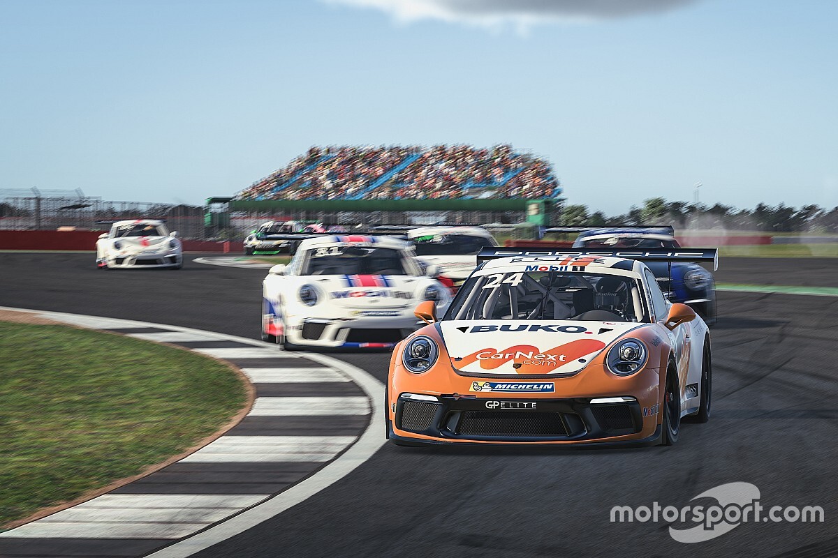 Ten Voorde pakt zege en tweede plek in virtuele Porsche Supercup