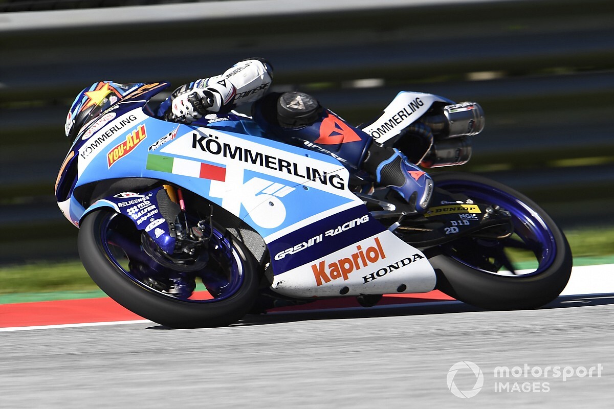 Moto3 - Estiria: pole de Rodrigo en una sesión que tuvo que ser retrasada