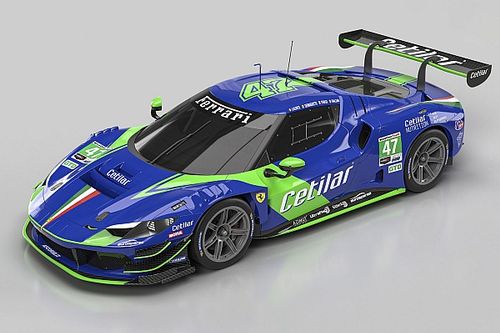 IMSA | Cetilar Racing svela la livrea della sua Ferrari 296 GT3