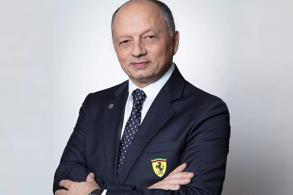 Frederic Vasseur, team principal of Ferrari