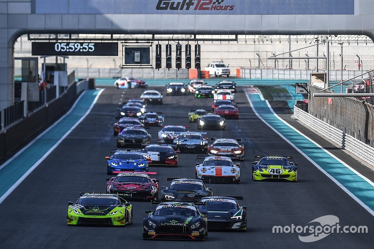 12h del Golfo, 6° Ora: Audi prime, Valentino 6° e leader PRO-AM