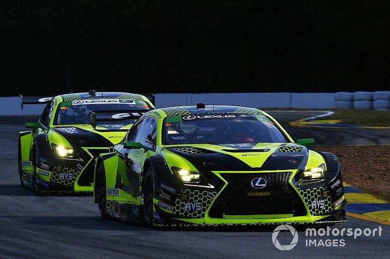 #12 AIM Vasser Sullivan Lexus RC F GT3, GTD: Frank Montecalvo, Townsend Bell, Aaron Telitz