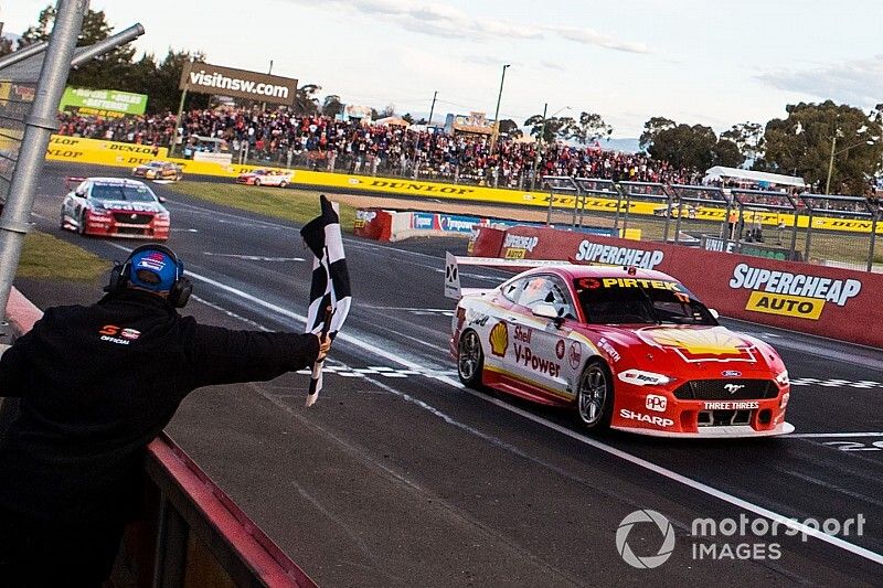 Winners Scott McLaughlin, Alexandre Prémat, DJR Team Penske Ford